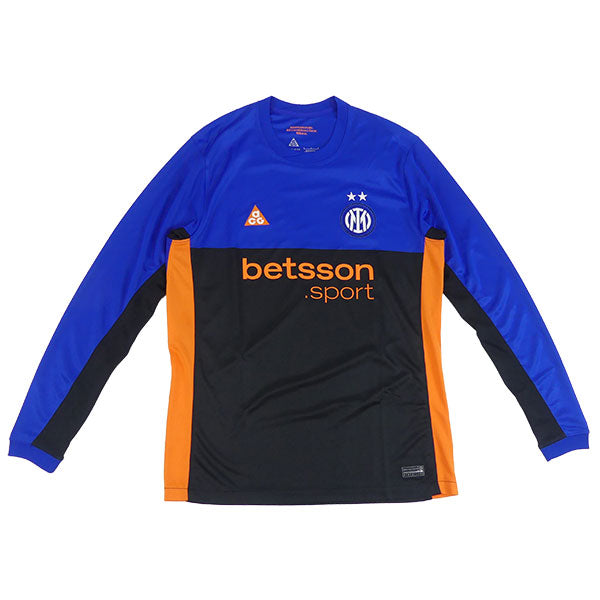 インテルIntel2025-264thユニフォーム長袖ナイキIB3144-413サッカーセリエA