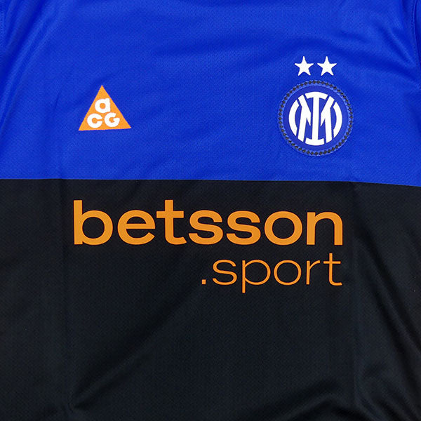 インテルIntel2025-264thユニフォーム長袖ナイキIB3144-413サッカーセリエA