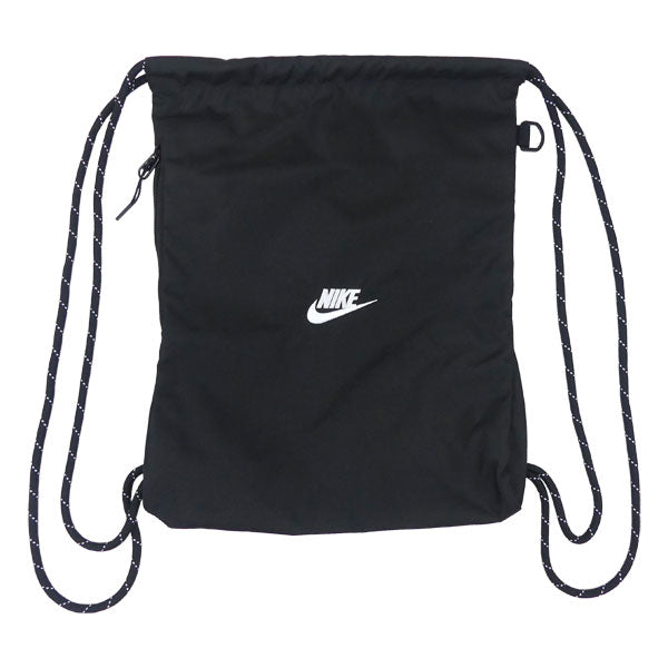 【ネコポス対応可】ナイキNIKEヘリテージ2.0ドローコードバッグIB4356-010サッカーフットサルジムサックナップザック