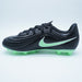 ジュニアティエンポマエストロアカデミーHGナイキNIKEIB5036-001ブラックグリーンジュニアサッカースパイク