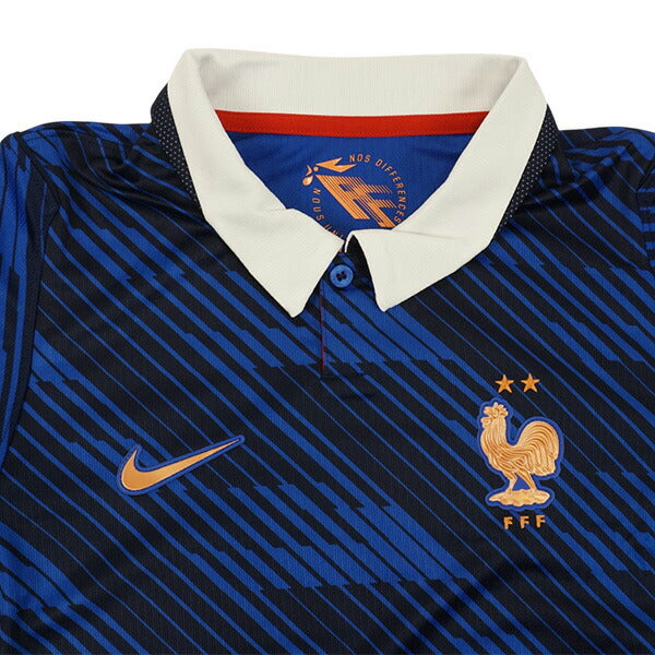 フランス代表ジュニアFFF2026レプリカホームユニフォーム半袖IB5129-480サッカーゲームロイヤルナイキNIKE