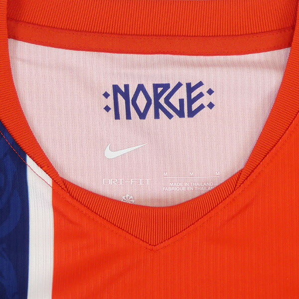 ノルウェー代表NOR2026-27レプリカホームユニフォーム半袖IB5316-673サッカーチリレッドナイキNIKE