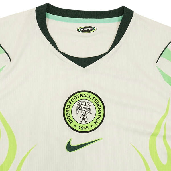 ナイジェリア代表NFF2026レプリカアウェイユニフォーム半袖IB5376-100サッカーホワイトナイキNIKE
