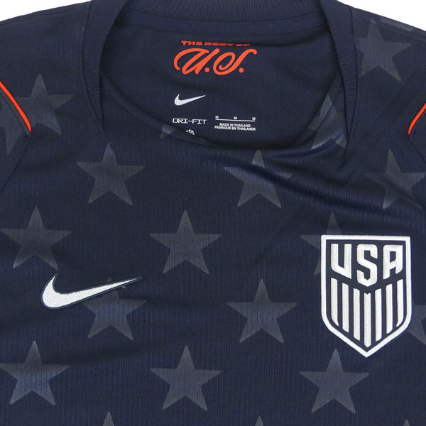 アメリカ代表USA20262ndスタジアムジャージ半袖ナイキIB5395-475サッカーレプリカユニフォームメンズ