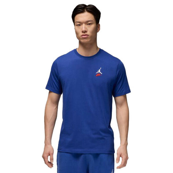 【ネコポス送料無料】ナイキNIKEJODANメンズTシャツナイキジョーダンブランドRAREAJ3クルーS/STシャツブルー