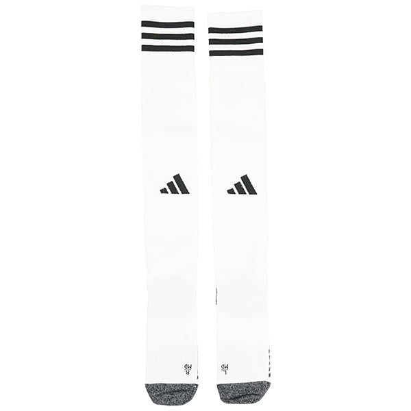 【ネコポス送料無料】アディダスadidasADI23ソックスIB7796サッカーフットサルストッキング靴下3本ラインホワイト25-27cm
