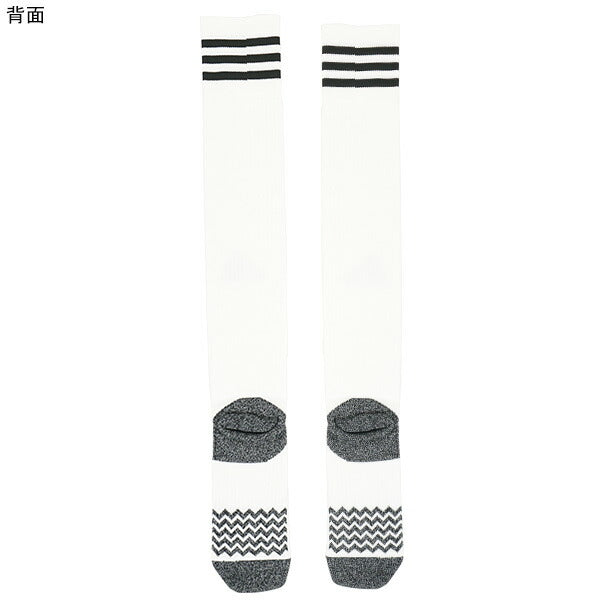 【ネコポス送料無料】アディダスadidasADI23ソックスIB7796サッカーフットサルストッキング靴下3本ラインホワイト25-27cm