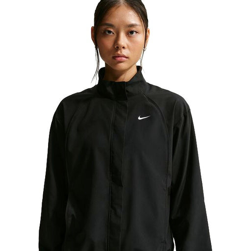 ナイキNIKEレディーストレーニングシャツワンDFセウラメッシュ26HODri-FITウーブンジャケットIB8984-010