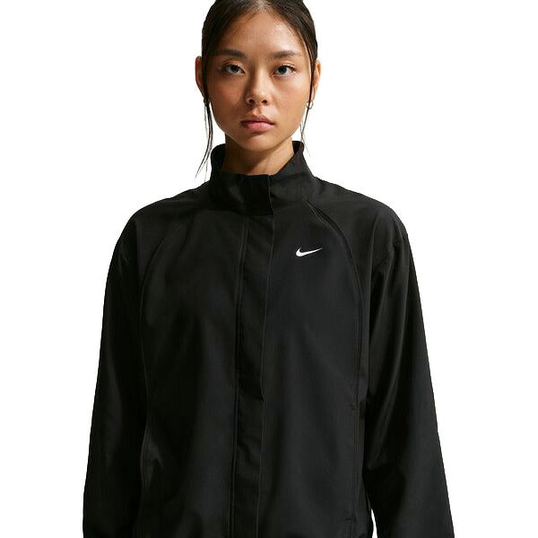 ナイキNIKEレディーストレーニングシャツワンDFセウラメッシュ26HODri-FITウーブンジャケットIB8984-010
