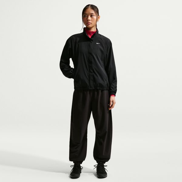 ナイキNIKEレディーストレーニングシャツワンDFセウラメッシュ26HODri-FITウーブンジャケットIB8984-010