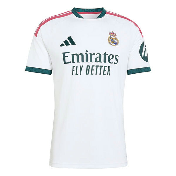レアルマドリードRMD2026-27レプリカホームユニフォーム半袖ID019-JZ7206サッカーホワイトアディダスadidas