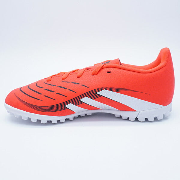 PREDATORCLUBTFJアディダスadidasID3805ルシッドレッドジュニアサッカートレーニングシューズ