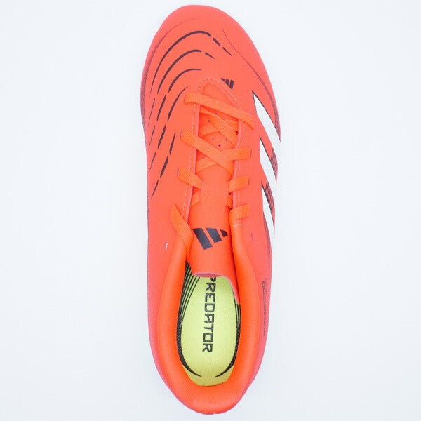 PREDATORCLUBTFJアディダスadidasID3805ルシッドレッドジュニアサッカートレーニングシューズ