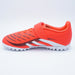 PREDATORCLUBH&LTFJアディダスadidasID3809ルシッドレッドジュニアサッカートレーニングシューズベルクロ