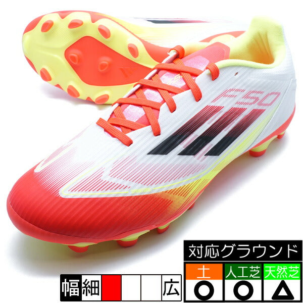 F50LEAGUEHG/AGアディダスadidasIE1235フットウェアホワイトサッカースパイク