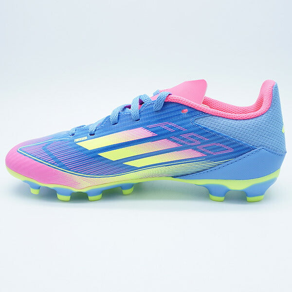 F50LEAGUEHG/AGJアディダスadidasIE3751ブルーフュージョンジュニアサッカースパイク