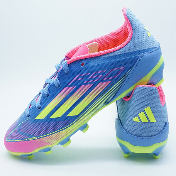 F50LEAGUEHG/AGJアディダスadidasIE3751ブルーフュージョンジュニアサッカースパイク