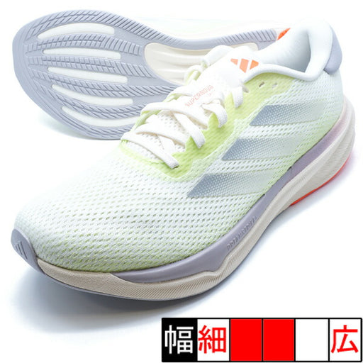 SUPERNOVASTRIDEMアディダスadidasIE8181オフホワイトランニングシューズ