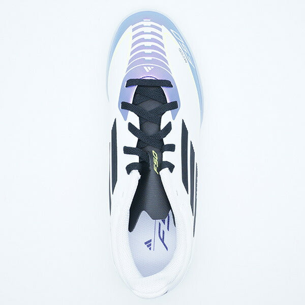 キッズF50MESSILEAGUETFアディダスadidasIE9082フットウェアホワイトジュニアサッカートレーニングシューズ