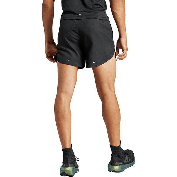 アディダスadidasメンズランニングパンツRUNIT5インチ25FWショートパンツブラックIEJ86-IL7232