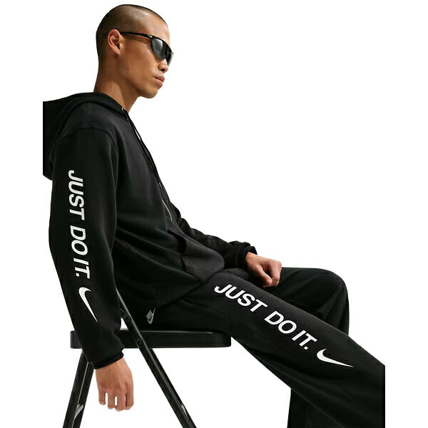 ナイキNIKECLUBメンズフレンチテリーオープンヘムパンツロングパンツIF0761-010