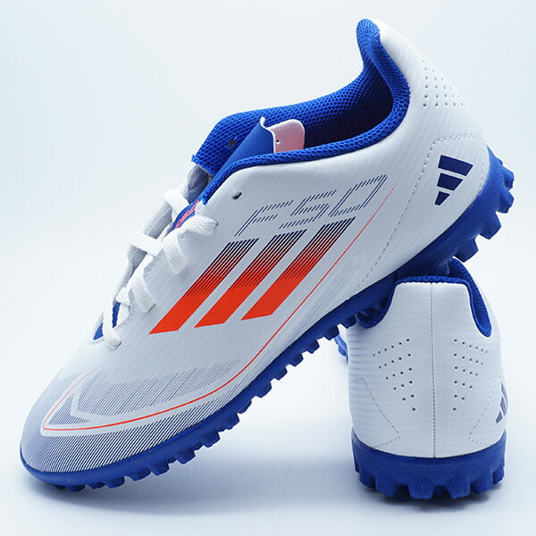 【ショップ限定エントリーでさらに+9倍】キッズF50CLUBTFアディダスadidasIF1391ホワイトジュニアサッカートレーニングシューズ