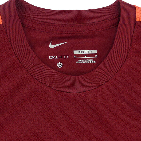 【ネコポス送料無料】ナイキNIKEDFSTRKS/SトップIF1462-677サッカーフットサルプラクティスシャツ半袖チームレッド