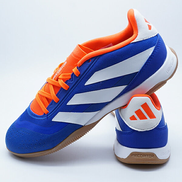 プレデターLEAGUEINアディダスadidasIF6393ブルーフットサルシューズインドア室内用