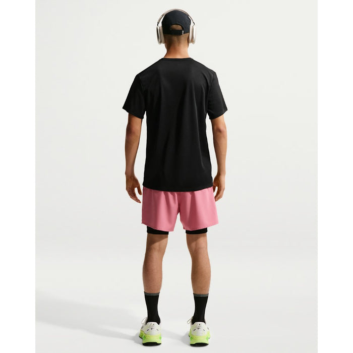 【ネコポス送料無料】ナイキNIKEランニングシャツメンズナイキマイラーDri-FITUVプロテクションショートスリーブランニングトップIF9476-010