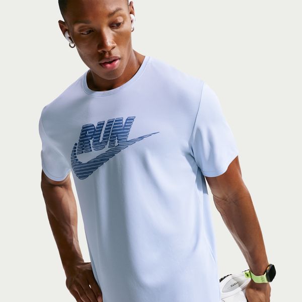 【ネコポス送料無料】ナイキNIKEメンズランニングシャツUVMILER26SUUVマイラーDri-FITUVプロテクションショートスリーブ半袖TシャツIF9476-430