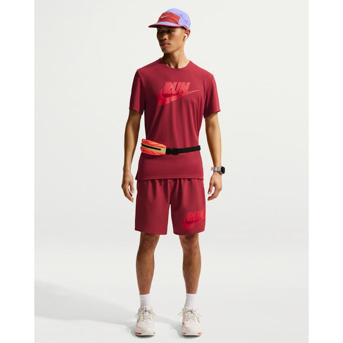 【ネコポス送料無料】ナイキNIKEランニングシャツメンズナイキマイラーDri-FITUVプロテクションショートスリーブランニングトップIF9476-641