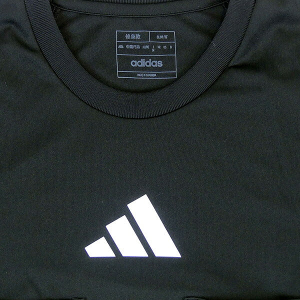 【ショップ限定エントリーでさらに+9倍】【ネコポス送料無料】アディダスadidasレフェリー2024半袖シャツIFC13サッカーフットサル審判レフリーウェアブラックメンズ