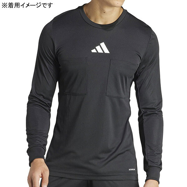 【上下セット】アディダスadidas2024レフェリー長袖シャツレフェリーパンツIFC20IFC14サッカー審判用シャツパンツ上下メンズ