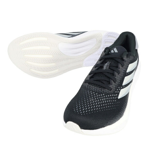 アディダスadidasメンズランニングシューズSUPERNOVASTRIDE2Mスーパーノヴァストライド2マラソンジョギングブラックIG2169