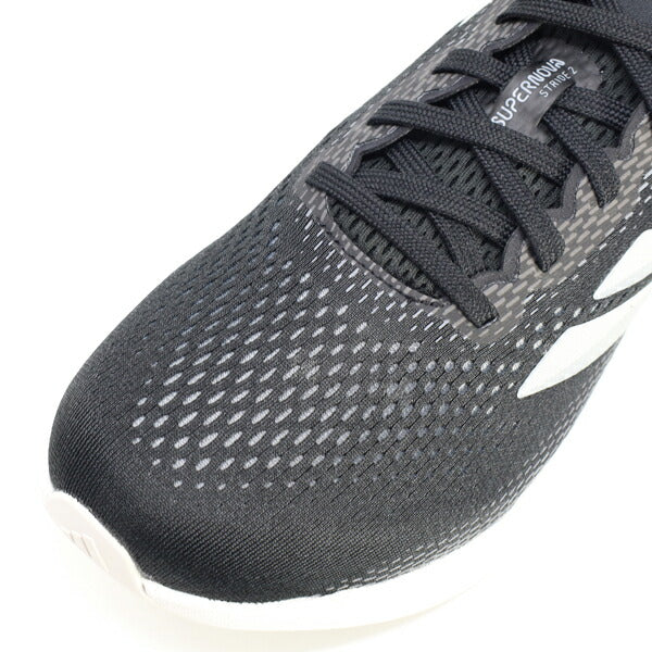 アディダスadidasメンズランニングシューズSUPERNOVASTRIDE2Mスーパーノヴァストライド2マラソンジョギングブラックIG2169