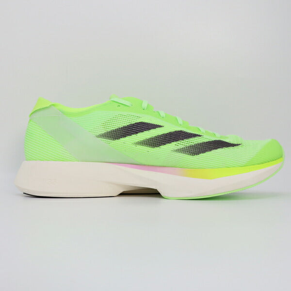 アディダスadidasメンズランニングシューズADIZEROTAKUMISEN10IG3134マラソンジョギンググリーン