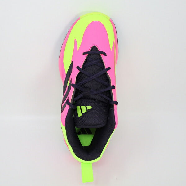 アディダスadidasジュニアバスケミニバスシューズCrossEmUpSelectJIG6638子供バッシュバスケットボールピンク