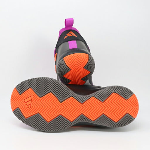 アディダスadidasジュニアバスケミニバスシューズCrossEmUpSelectJIG6639子供バッシュバスケットボールブラック