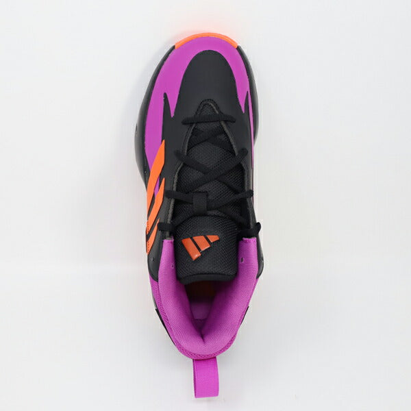 アディダスadidasジュニアバスケミニバスシューズCrossEmUpSelectJIG6639子供バッシュバスケットボールブラック