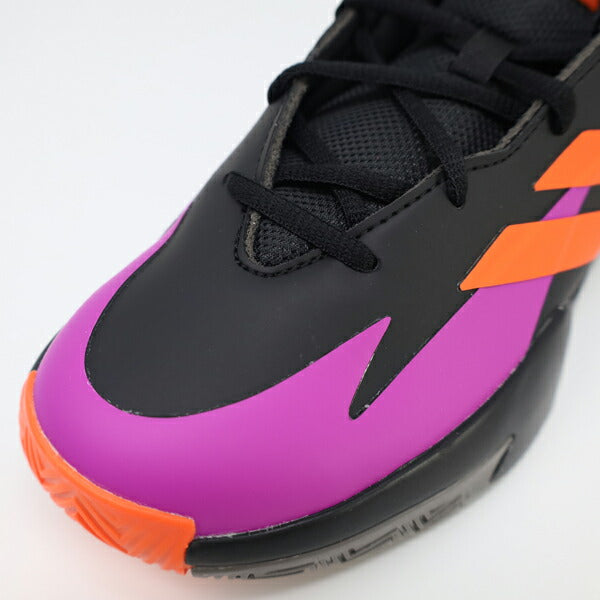 アディダスadidasジュニアバスケミニバスシューズCrossEmUpSelectJIG6639子供バッシュバスケットボールブラック