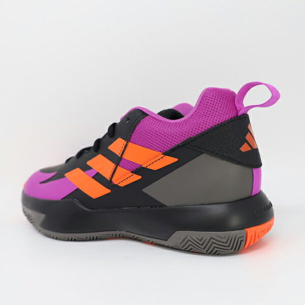 アディダスadidasジュニアバスケミニバスシューズCrossEmUpSelectJIG6639子供バッシュバスケットボールブラック