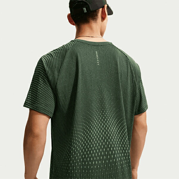 ナイキNIKEストライドメンズAero-FITショートスリーブランニングトップス半袖シャツIH0746-010
