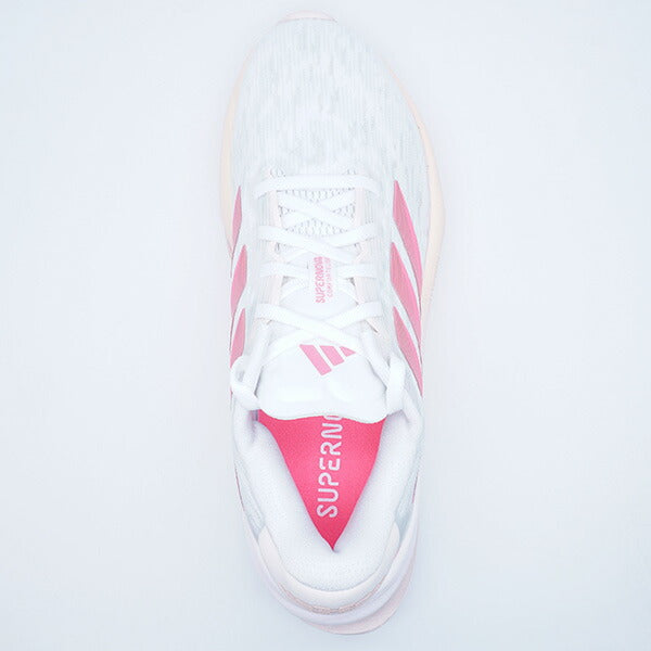SUPERNOVACOMFORTGLIDEWアディダスadidasIH0901フットウェアホワイトピンクランニングシューズ