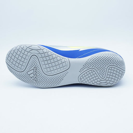 F50CLUBINJMESSIアディダスadidasIH0922シルバーメタリックジュニアフットサルシューズインドア室内用