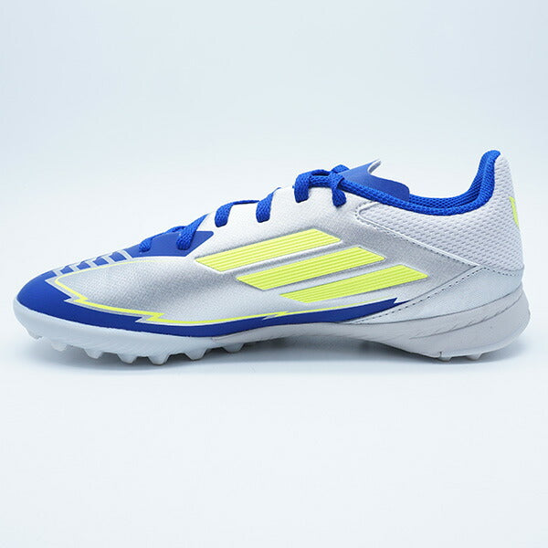 F50LEAGUETFJMESSIアディダスadidasIH0925シルバーメタリックジュニアサッカートレーニングシューズ