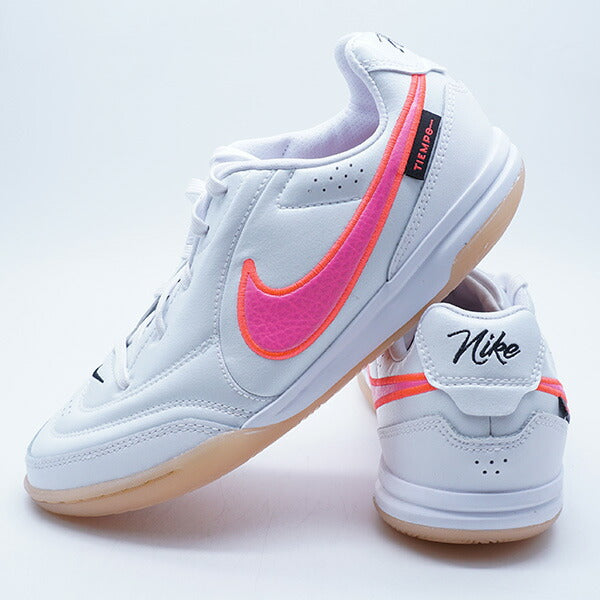 ジュニアティエンポストリートガトICTナイキNIKEIH1806-901ホワイトピンクジュニアフットサルシューズ