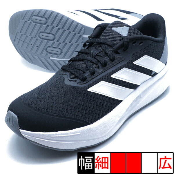 DURAMOSL2JアディダスadidasIH3592コアブラックジュニアランニングシューズ