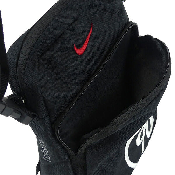 【ネコポス送料無料】ナイキNIKEヘリテージトータル90クロスボディバッグIH7551-010サッカーフットサル4Lショルダーバッグブラック