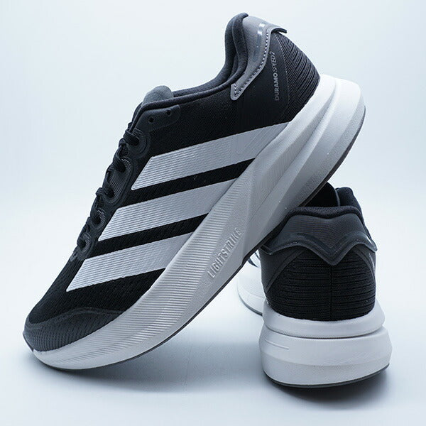 ADIZERODURAMOSPEED2MアディダスadidasIH8201コアブラックランニングシューズ