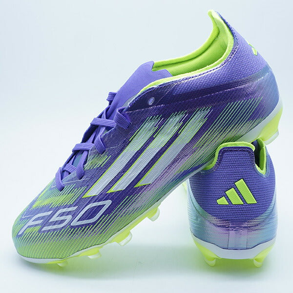 F50ELITEMGJアディダスadidasIH9782パープルラッシュジュニアサッカースパイク
